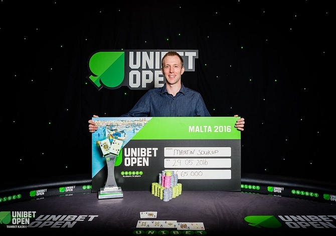 Martin Soukup postoupil do druhého dne Unibet Open Copenhagen ze třetího místa!