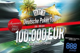 Červnový Main Event DPT nabídne luxusních €100.000 při buyinu €159! 