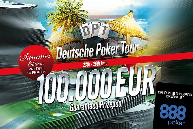 Červnový Main Event DPT nabídne luxusních €100.000 při buyinu €159! 