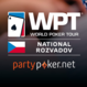 Vyhrajte v online herně PartyPoker balíček na WPT National Rozvadov v hodnotě $1.800!  