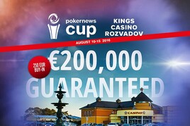 PokerNews Cup v King&#039;s! Main Event garantuje €200.000 za pouhých €250!!