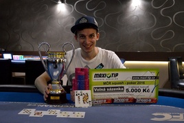 Vítek Pešta má další titul! Je mistrem ČR ve squashpokeru pro rok 2016