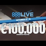 Zbrusu nová serie „888Live Local“ zavítá do rozvadovského King‘s! Main Event garantuje €100.000