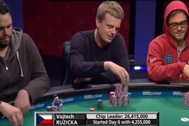 WSOP epizody 9 &amp; 10: Vojtěch Růžička jde na chiplead Main Eventu