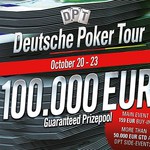 Deutsche Poker Tour garantuje v Main Eventu €100.000 za buyin pouhých €144+15!