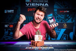 Dávid Urban zvítězil ve Warm-Upu WPT Vienna za €42K!