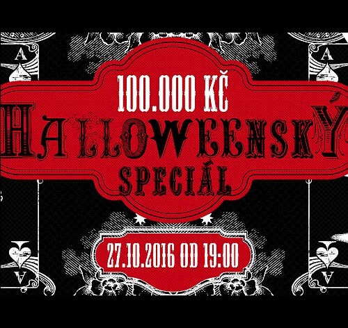 Čtvrteční halloweenská nadílka v SDéčku nabídne speciál s garancí 100.000 Kč!