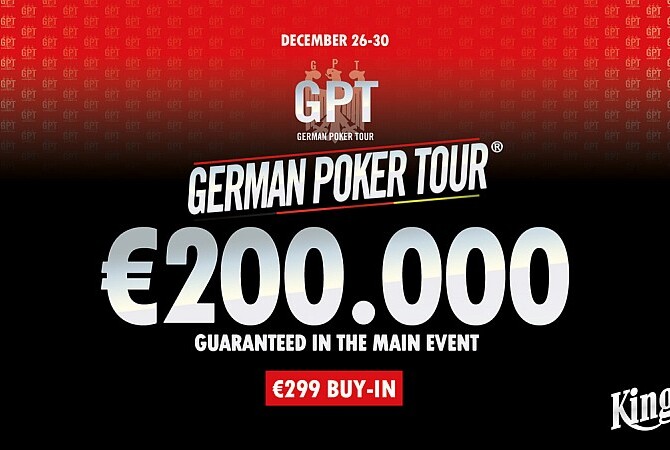Vánoční edice German Poker Tour nese garanci €200.000!