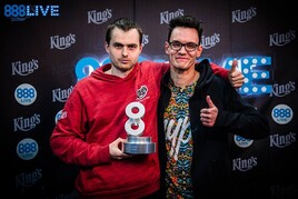 King&#039;s: Runner-up finiš Martina Kabrhela v 888Live High Rolleru za €30K