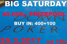 Novinka v Showdownu: Big Saturday minimálně o 40.000 Kč!