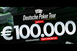 Deutsche Poker Tour garantuje opět €100.000!