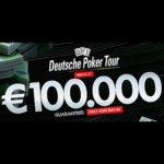 Deutsche Poker Tour garantuje opět €100.000!