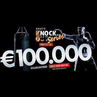 Main Event Knockout Series v King&#039;s garantuje €100.000
