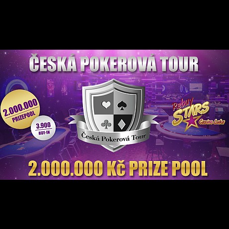 Česká Pokerová Tour míří do Rebuy Stars. Květnový podnik slibuje celkem 2.750.000 korun