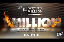 V King&#039;s se bude hrát minimálně o 1,7 milionu euro! partypoker Million je tady! 