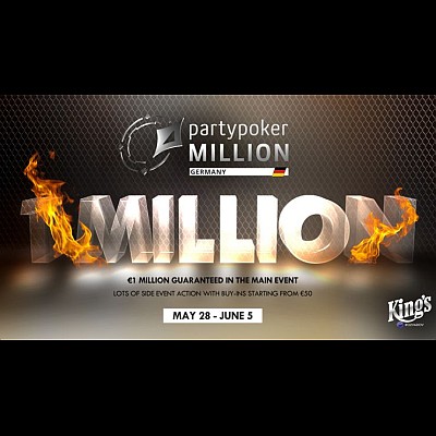 V King&#039;s se bude hrát minimálně o 1,7 milionu euro! partypoker Million je tady! 