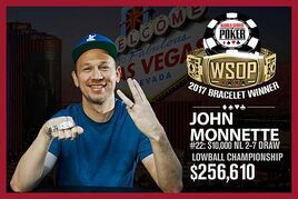 WSOP: Na čele &quot;rozvadovského&quot; leaderboardu Player of the Year se usadil John Monnette