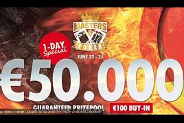 Klasický jednodeňák! German Masters jen za €100 nese garanci €50K!