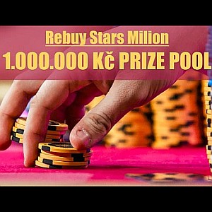V Rebuy Stars se hraje o 1.000.000 korun! 