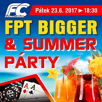 V Brandýse v pátek letní Bigger party s prizepoolem 88.888 Kč!