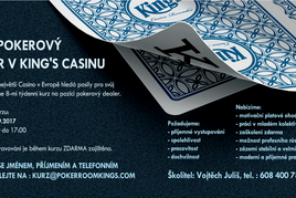 Rozvadovské King&#039;s Casino hledá nové posily na pozici dealer