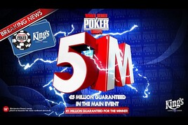 Rozvadovský Main Event WSOPE navyšuje garanci na €5M!!!