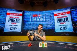 GPC: Super High Roller vyhrál Jack Sinclair, v 8-Maxu je na chipleadu Jan Bednář