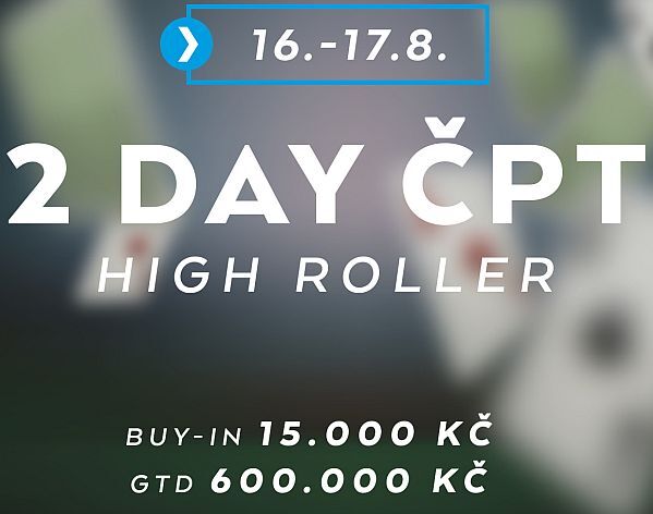 G4G Hodolany: ČPT High Roller s garancí 600K už od středy!