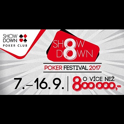 Showdown Poker Festival 2017 začíná už ve čtvrtek
