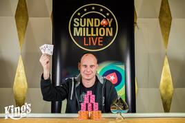 King’s Sunday Million 500: Vítězem Gruzínec Kemularia, Češi odešli s mincashem
