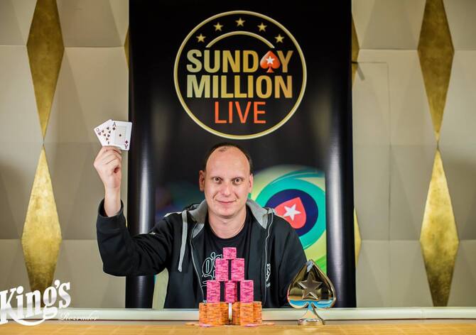 King’s Sunday Million 500: Vítězem Gruzínec Kemularia, Češi odešli s mincashem