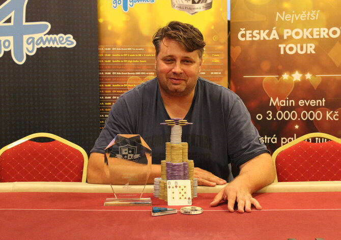 G4G - ČPT High Roller: Čtvrtou trofej za poslední rok odnáší Slavomír Byrtus