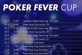 Víkendový Poker Fever Cup v G4G: Za 2.500 Kč minimálně o milion! 