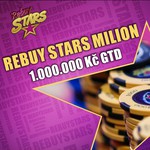 Rebuy Stars Million s garancí 1.000.000 korun startuje už ve středu! 