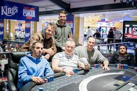 WSOPE Monster Stack den 1B skvěle rozehrál René Crha. Martin Kuba na finálovém stole v Bounty.