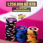 V Rebuy Stars během pondělí a úterý celkem o 1.250.000 korun! 