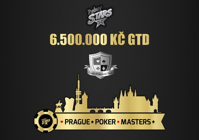 RebuyStars: V listopadu o víc než 8M! Prague Poker Masters nabízí tučných 6.500.000 Kč!