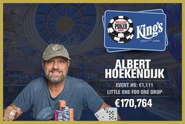 Little One for One Drop: Osmý náramek rozvadovského WSOPE putuje do Holandska