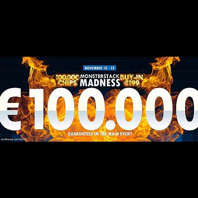 Víkendový Monster Stack Madness garantuje €100.000
