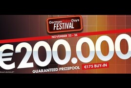 Na Rozvadov se vrací German Poker Days €200K GTD