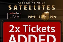 King&#039;s rozdává vánoční dárky: Added tickety do satelitů na partypoker MILLIONS Germany!