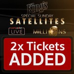 King&#039;s rozdává vánoční dárky: Added tickety do satelitů na partypoker MILLIONS Germany!