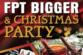 V Brandýse v pátek &quot;vánoční&quot; Bigger party s prizepoolem 55.555 Kč