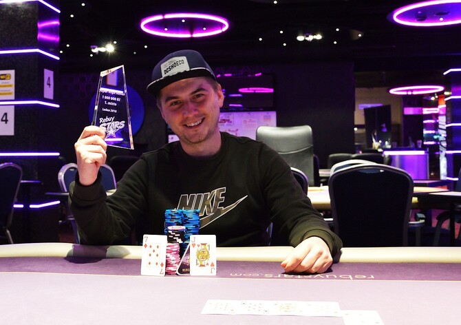 Lednovému Super High Rolleru v RebuyStars kraloval Michael Sklenička