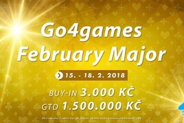 Go4Games Hodolany: February Major o 1.500.000 Kč v půlce února!