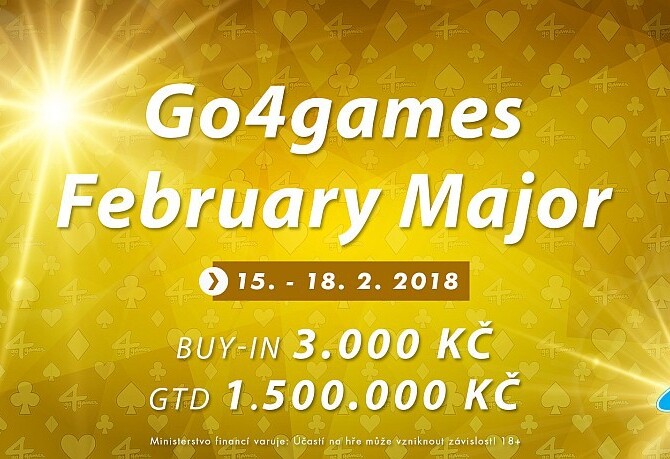 Go4Games Hodolany: February Major o 1.500.000 Kč v půlce února!