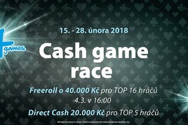 Cash Game Race v Hodolanech o garantovaných 60.000 Kč