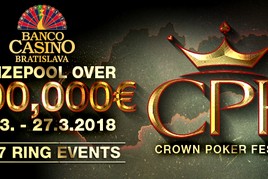 Známe program Crown Poker Festivalu s historicky největší garancí – Main Event nabídne €200.000 GTD!