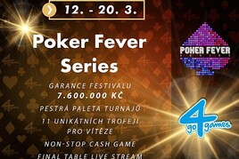 Poker Fever Series v březnu opět v olomouckém casinu Go4Games