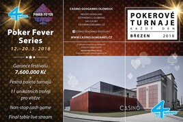 Březen v Hodolanech: Čtvrtmilionové Speciály a Poker Fever Series!